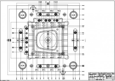 고정측평면조립도
